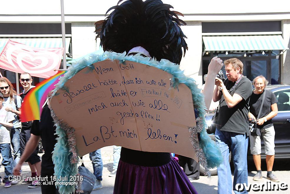 CSD Frankfurt Demo 16.07.2016 | Bild 59