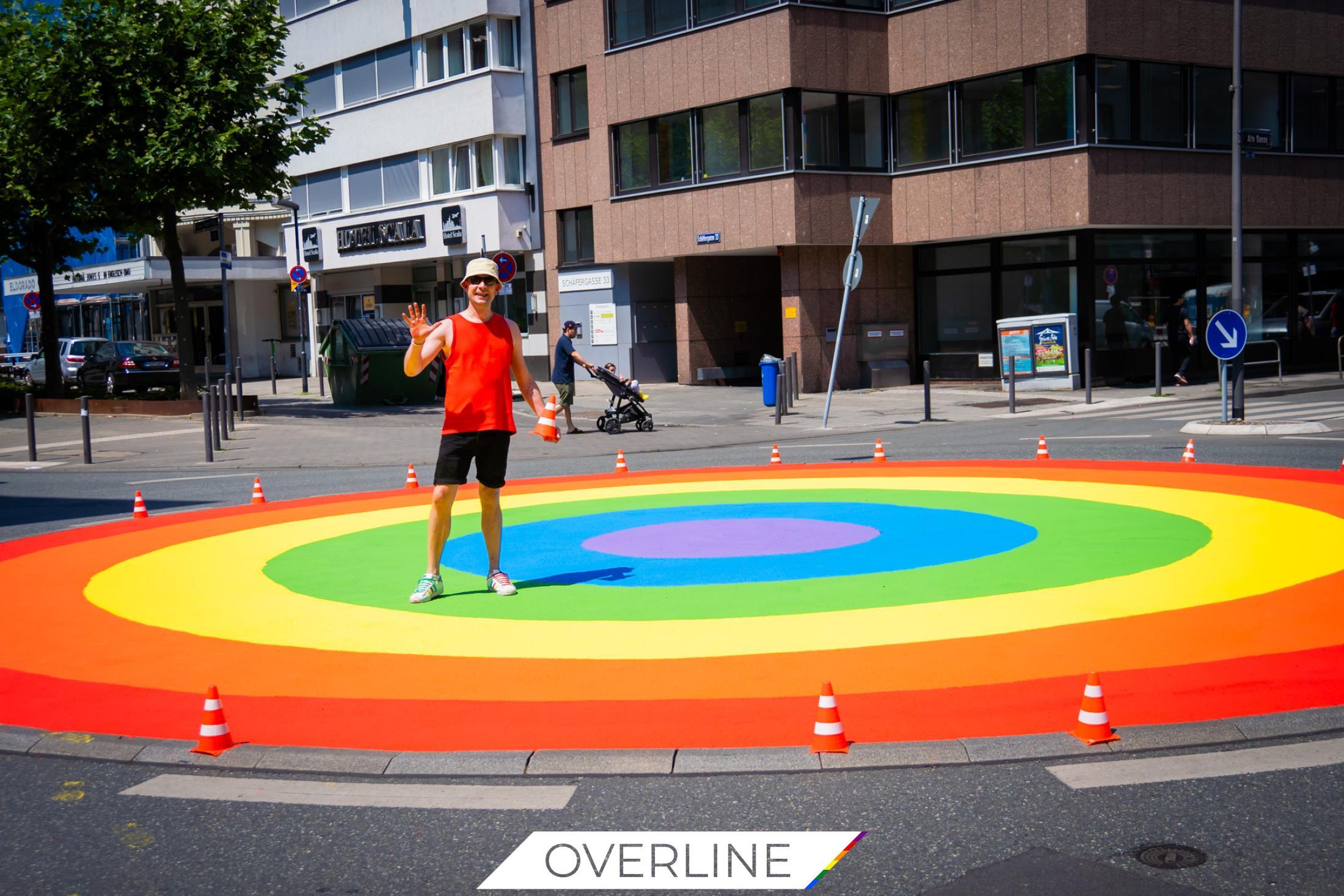 Regenbogenkreisel   09.07.2023 | Bild 79